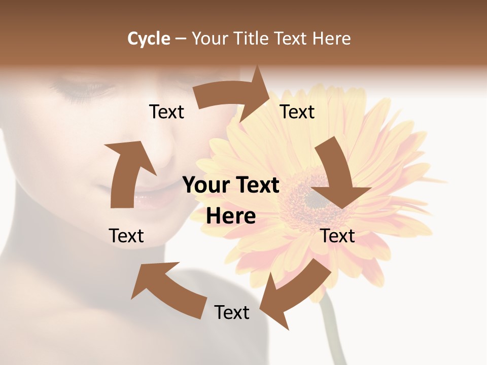 Young Spa Expression PowerPoint Template