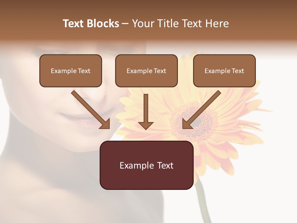 Young Spa Expression PowerPoint Template