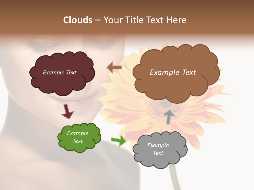 Young Spa Expression PowerPoint Template