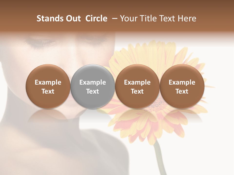 Young Spa Expression PowerPoint Template