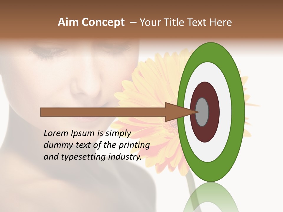 Young Spa Expression PowerPoint Template