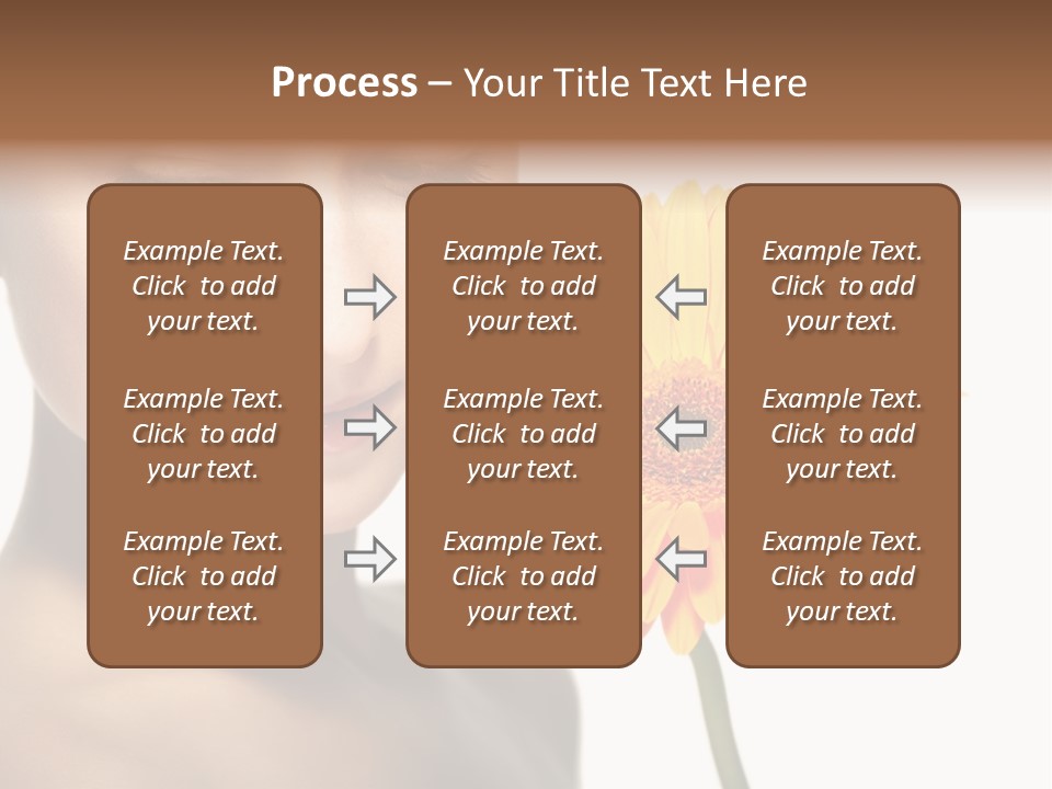 Young Spa Expression PowerPoint Template