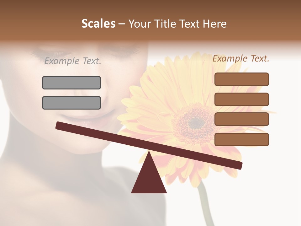 Young Spa Expression PowerPoint Template