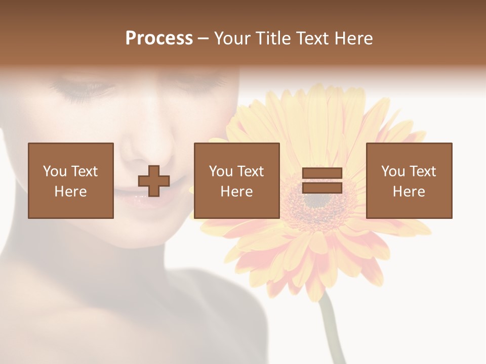 Young Spa Expression PowerPoint Template