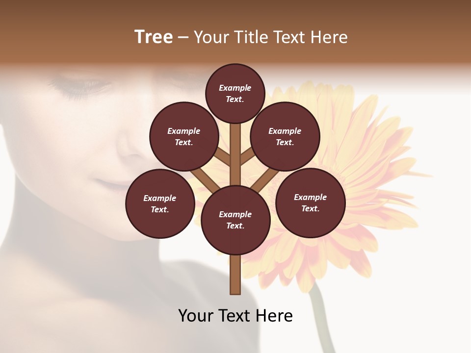 Young Spa Expression PowerPoint Template