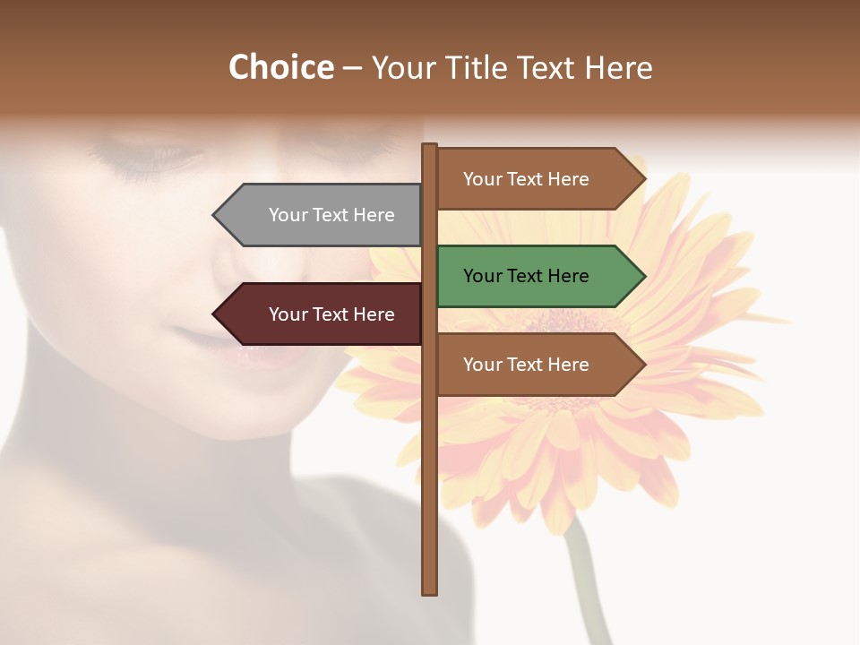 Young Spa Expression PowerPoint Template