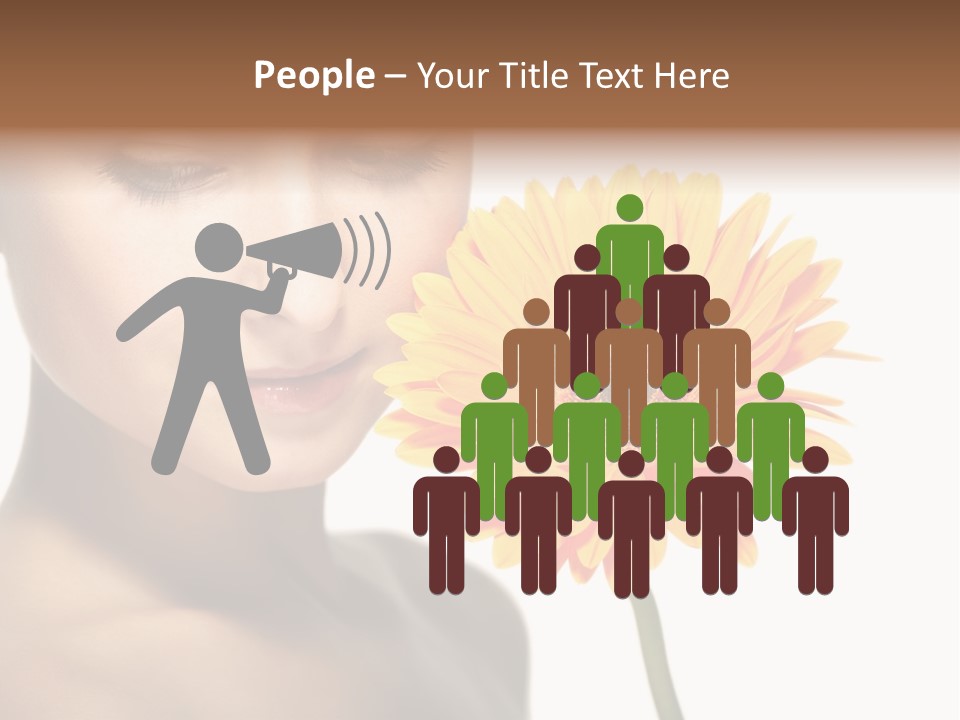 Young Spa Expression PowerPoint Template