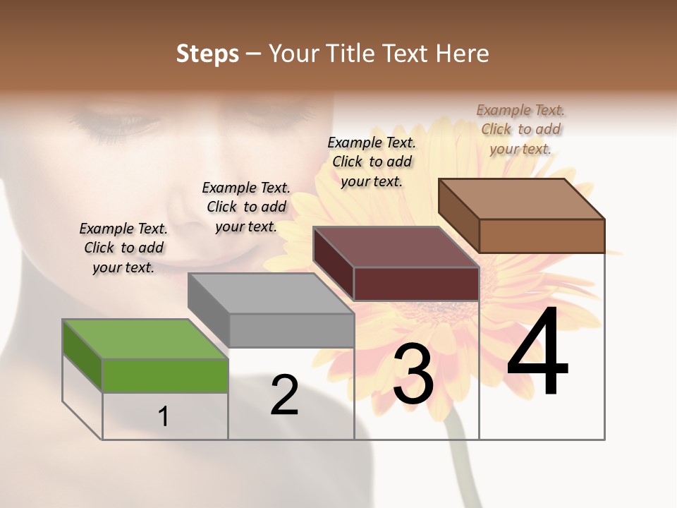 Young Spa Expression PowerPoint Template