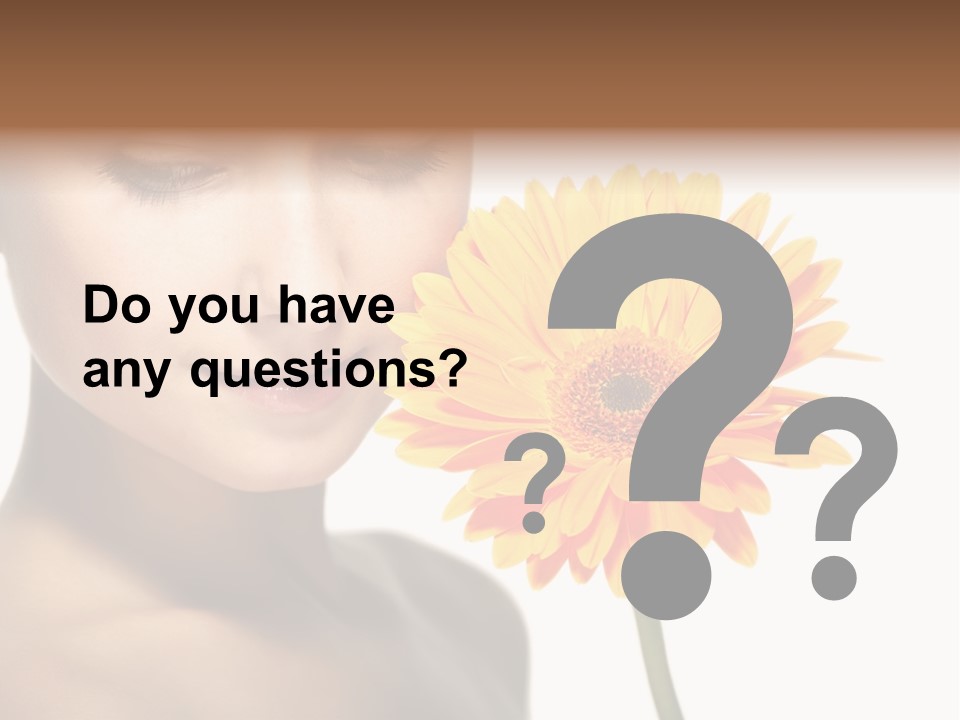 Young Spa Expression PowerPoint Template