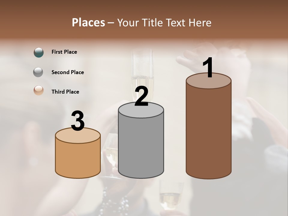 Rings Background Suit PowerPoint Template