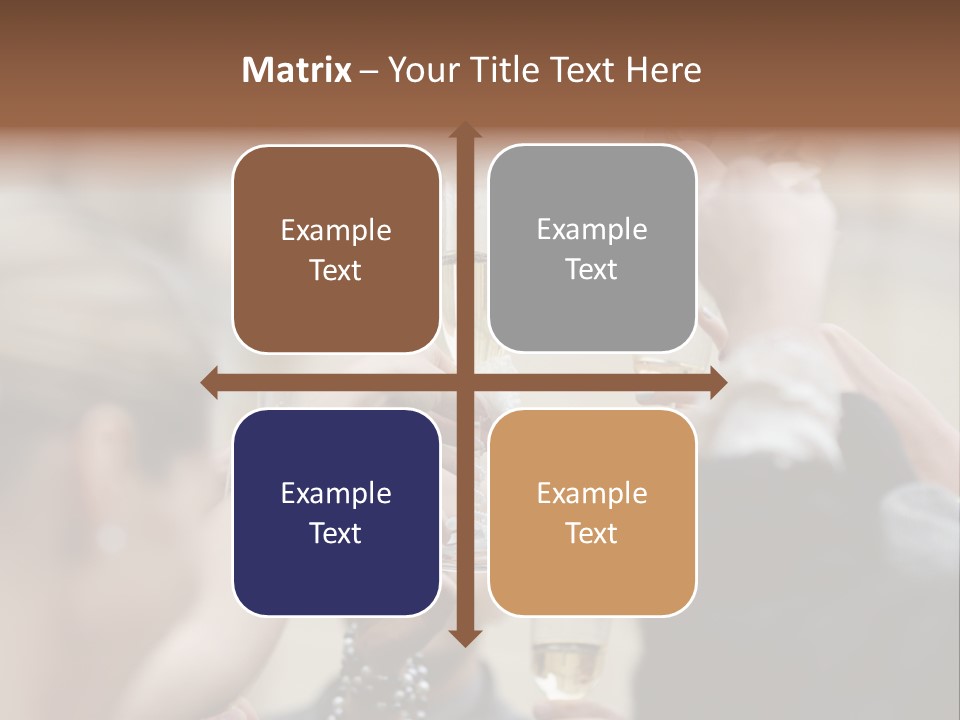 Rings Background Suit PowerPoint Template