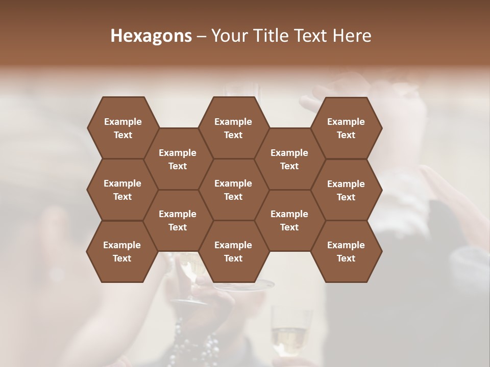 Rings Background Suit PowerPoint Template