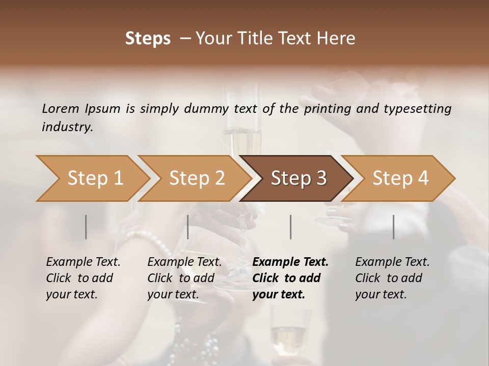 Rings Background Suit PowerPoint Template