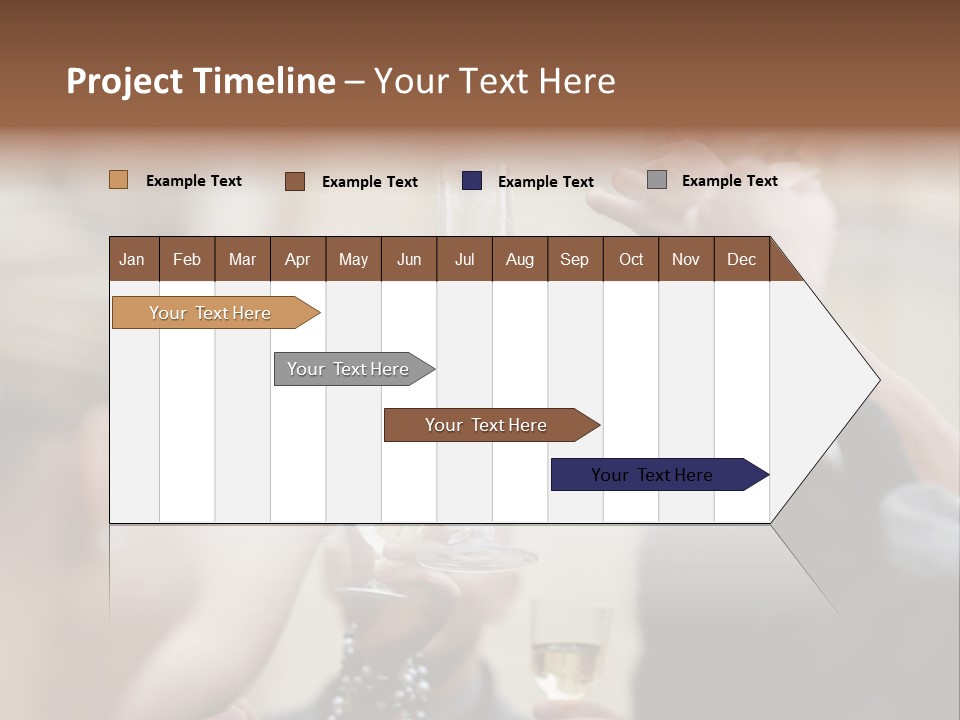 Rings Background Suit PowerPoint Template