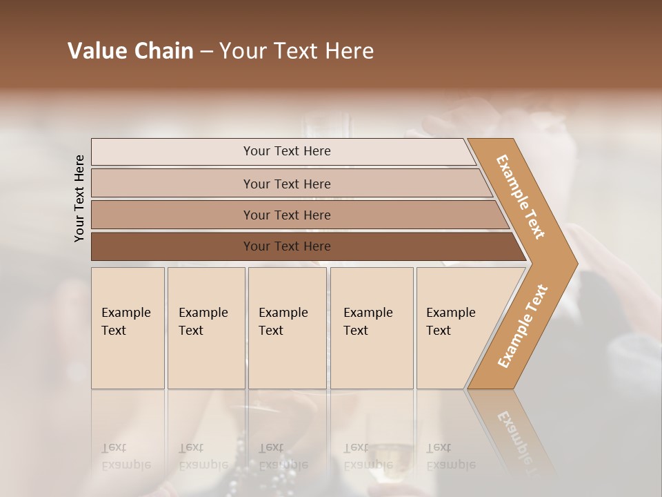 Rings Background Suit PowerPoint Template