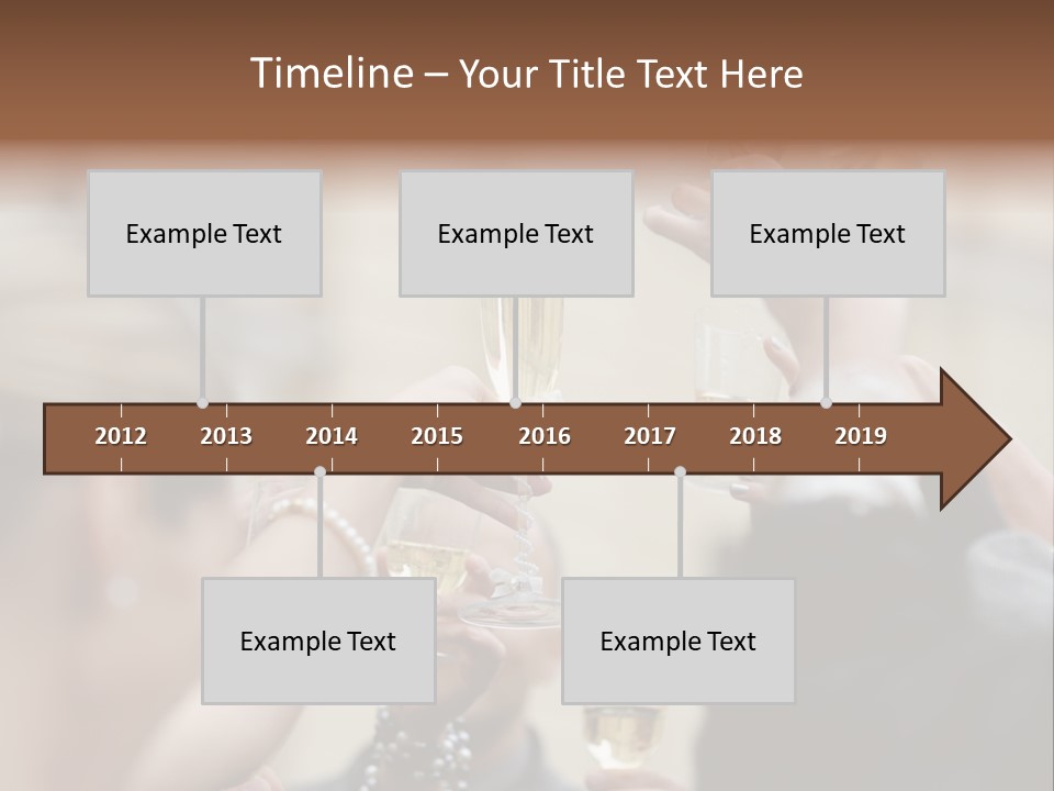 Rings Background Suit PowerPoint Template