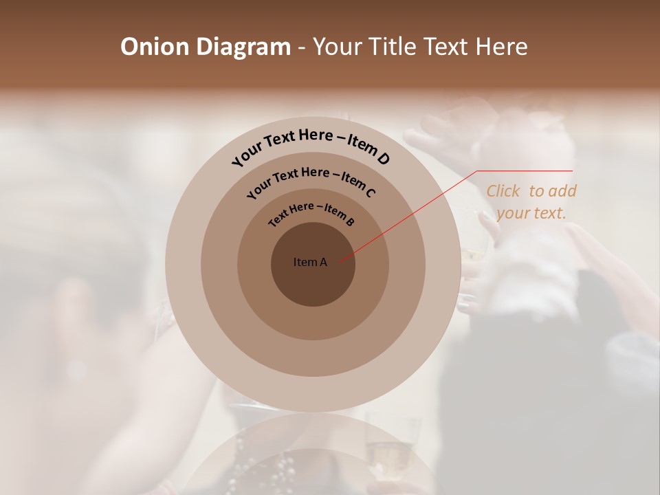 Rings Background Suit PowerPoint Template