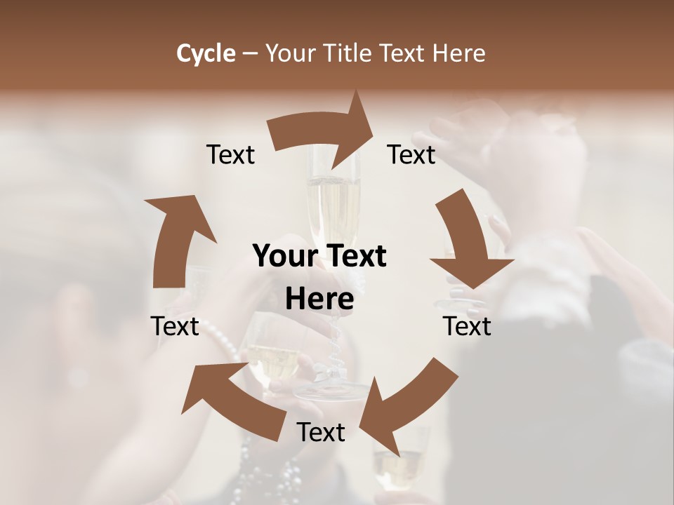 Rings Background Suit PowerPoint Template