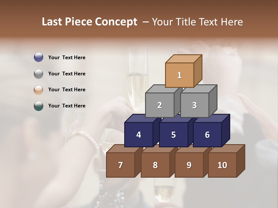 Rings Background Suit PowerPoint Template