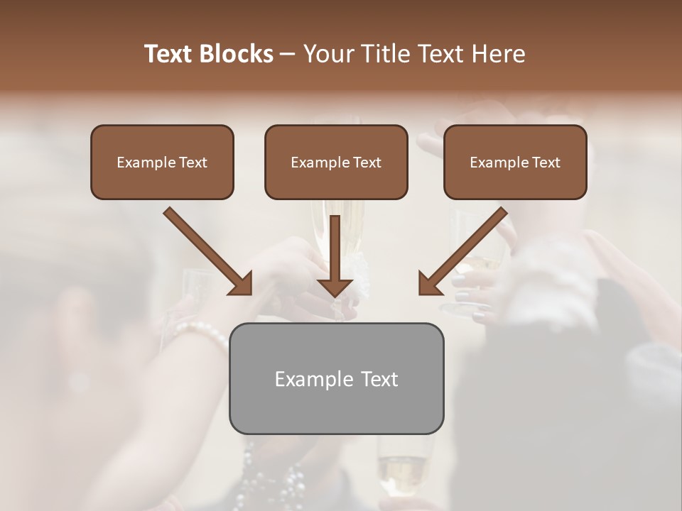 Rings Background Suit PowerPoint Template