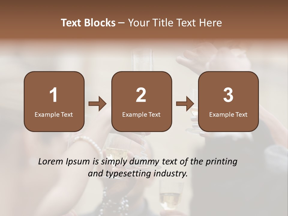 Rings Background Suit PowerPoint Template