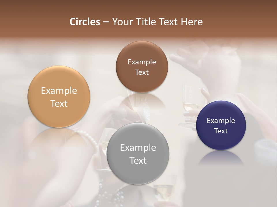 Rings Background Suit PowerPoint Template