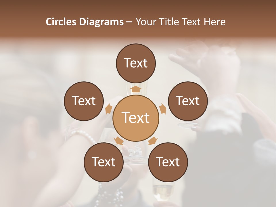 Rings Background Suit PowerPoint Template