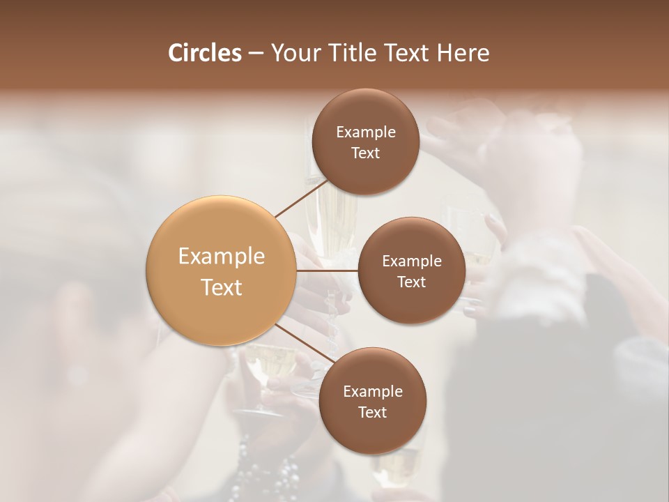 Rings Background Suit PowerPoint Template