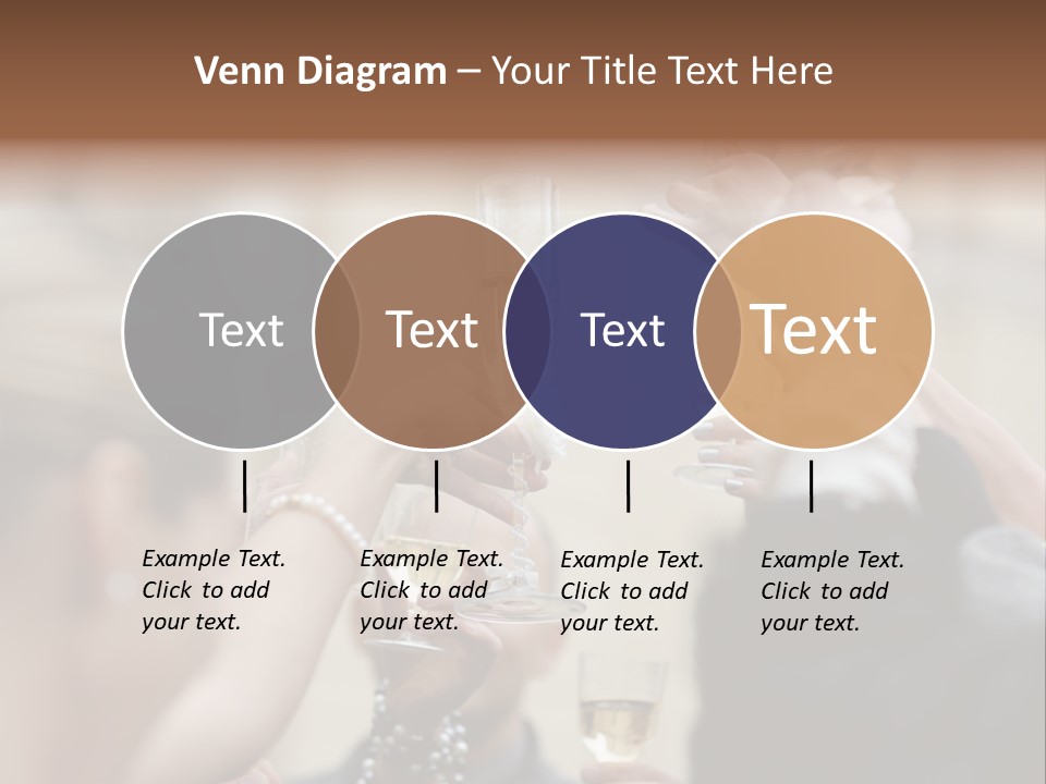 Rings Background Suit PowerPoint Template