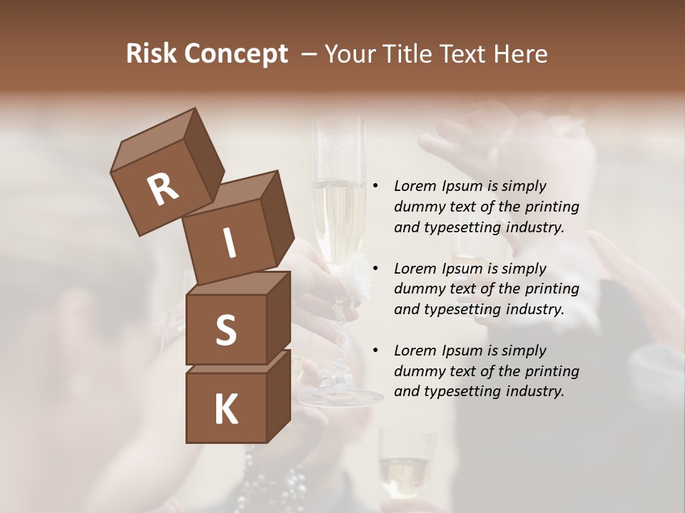 Rings Background Suit PowerPoint Template