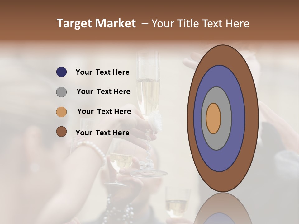 Rings Background Suit PowerPoint Template