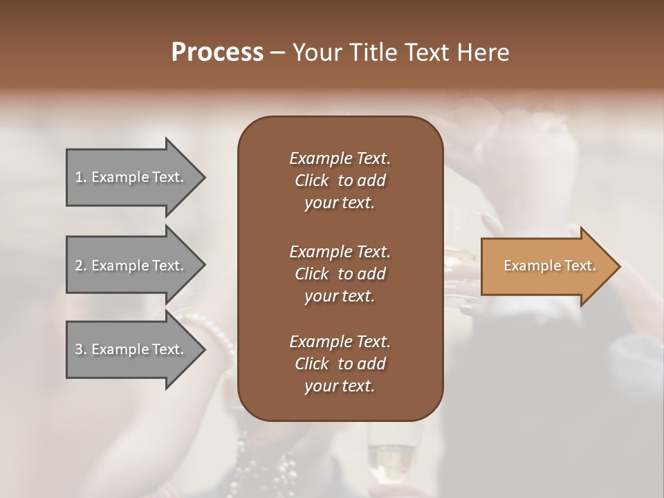 Rings Background Suit PowerPoint Template