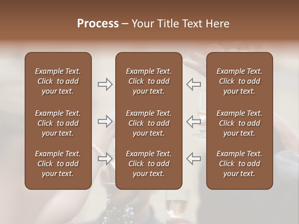 Rings Background Suit PowerPoint Template