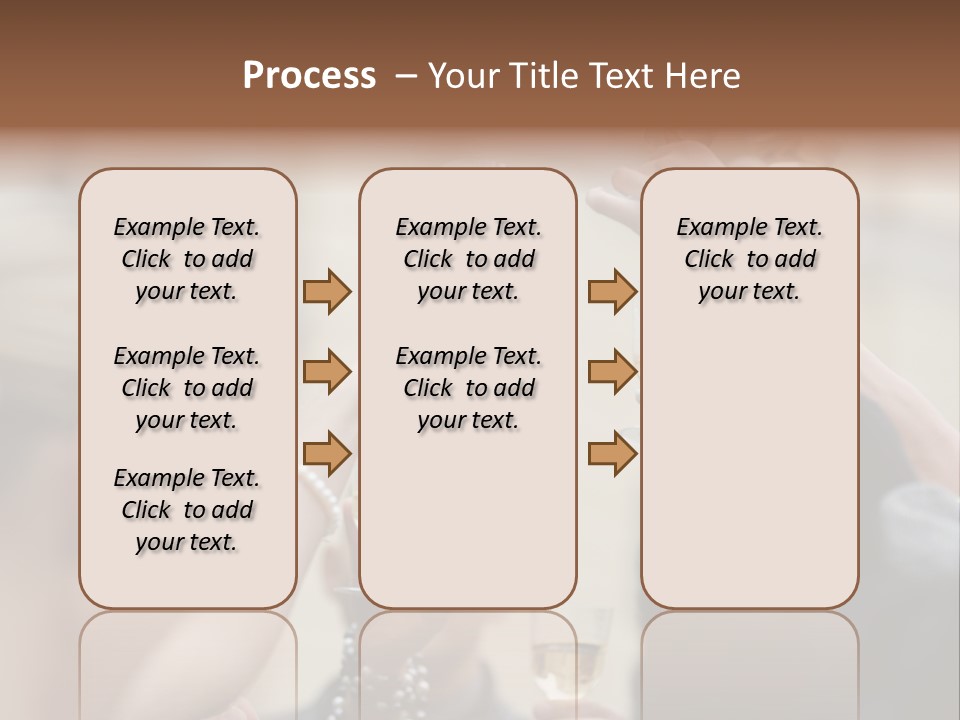 Rings Background Suit PowerPoint Template