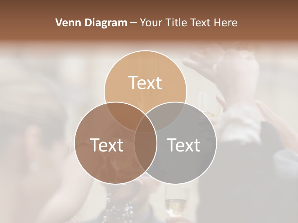 Rings Background Suit PowerPoint Template