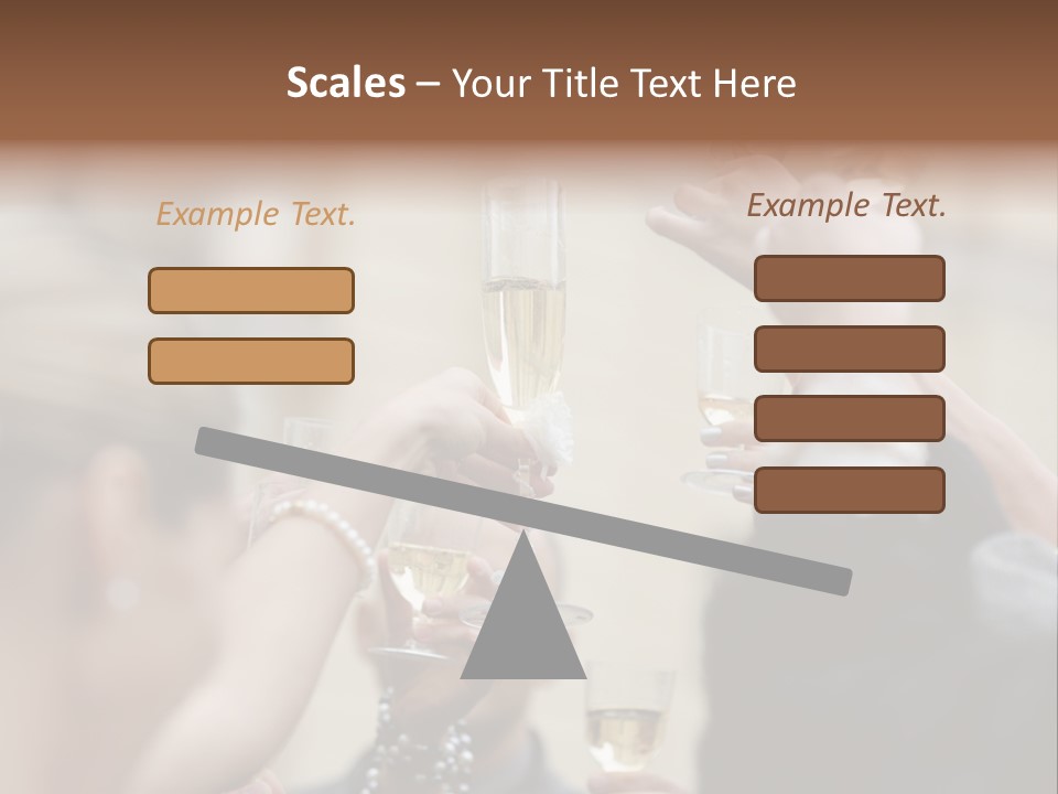 Rings Background Suit PowerPoint Template