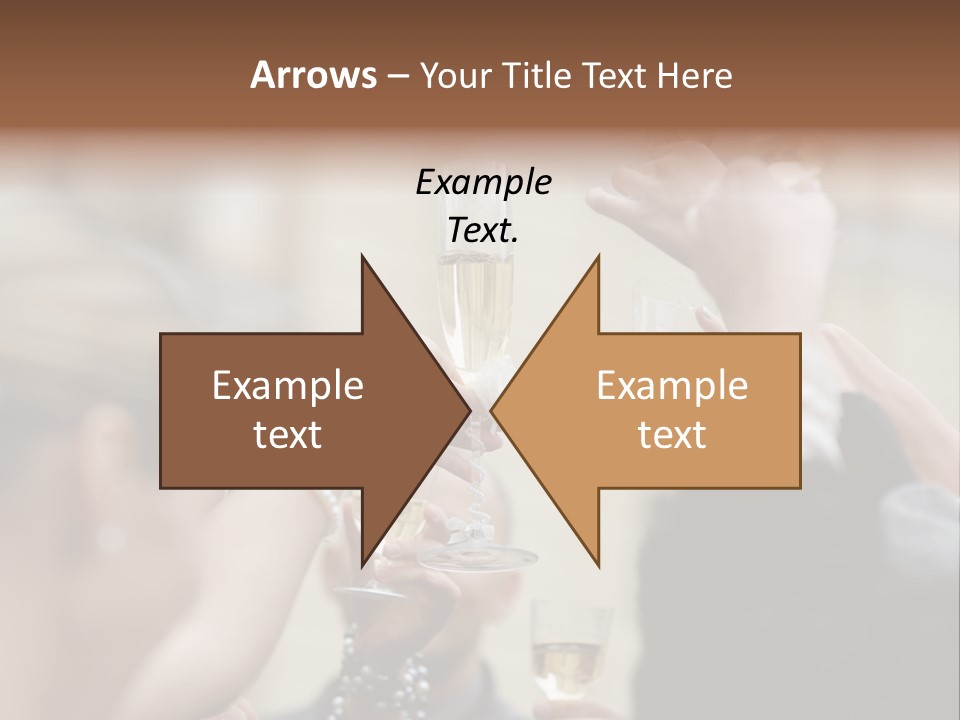 Rings Background Suit PowerPoint Template