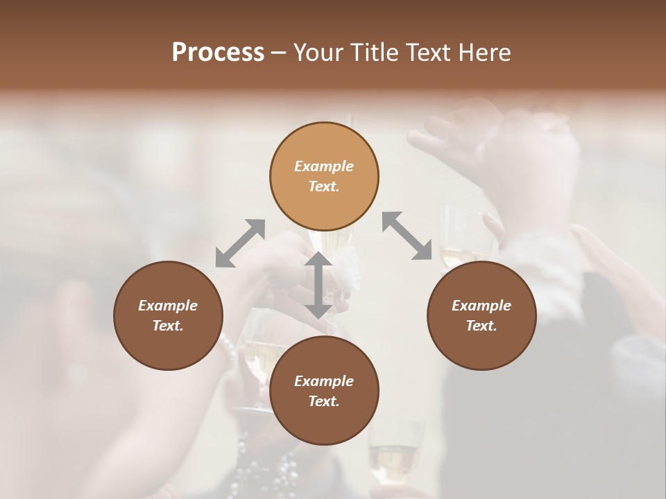 Rings Background Suit PowerPoint Template