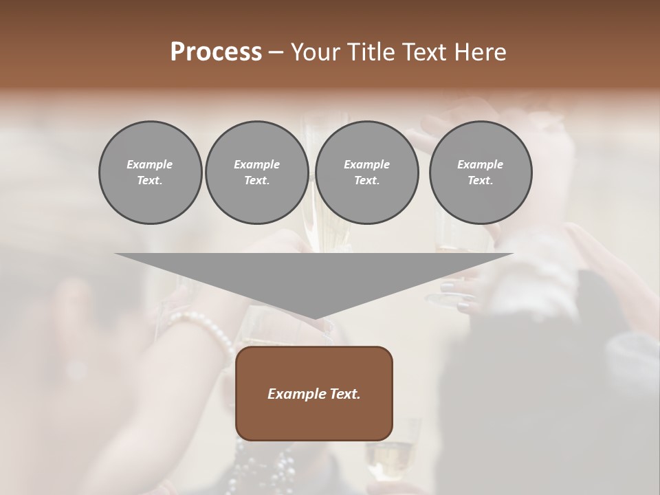 Rings Background Suit PowerPoint Template