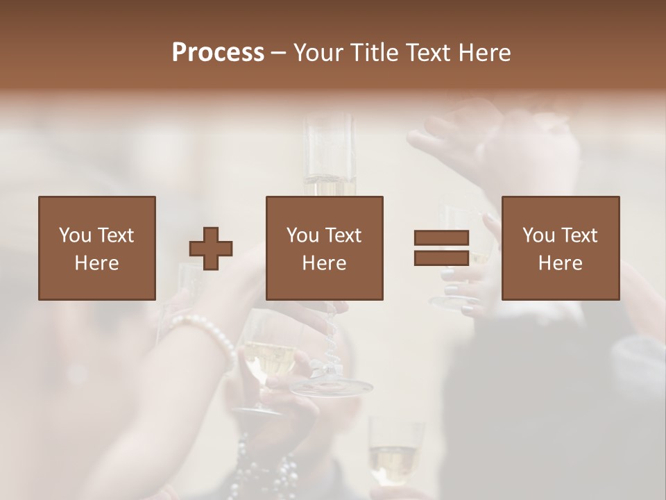 Rings Background Suit PowerPoint Template