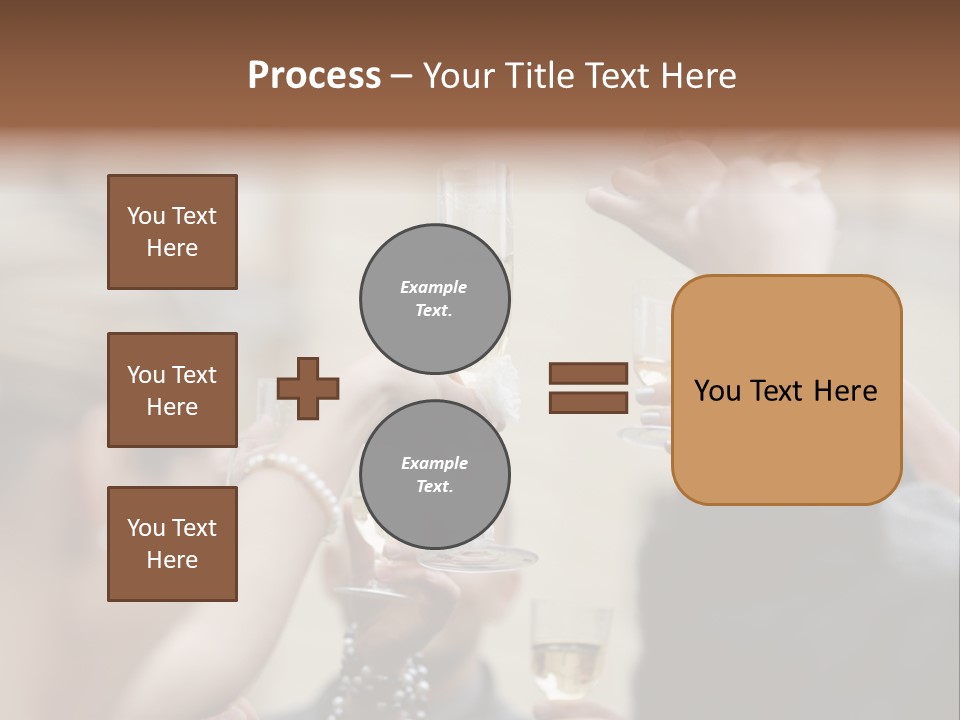 Rings Background Suit PowerPoint Template