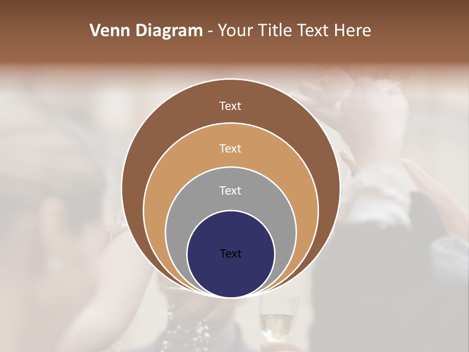 Rings Background Suit PowerPoint Template