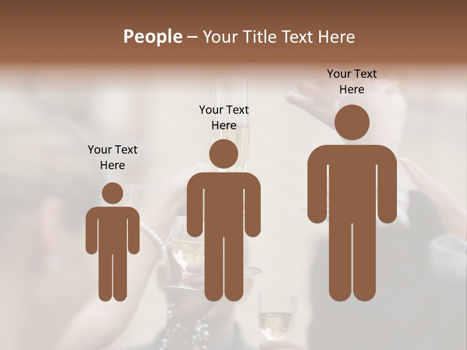 Rings Background Suit PowerPoint Template