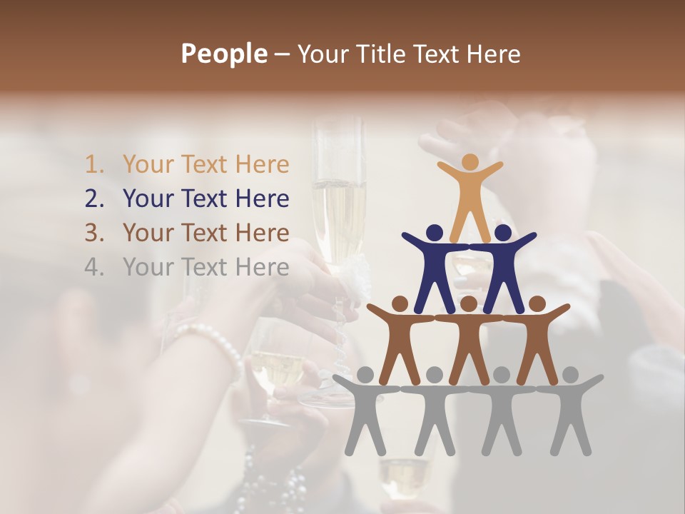 Rings Background Suit PowerPoint Template