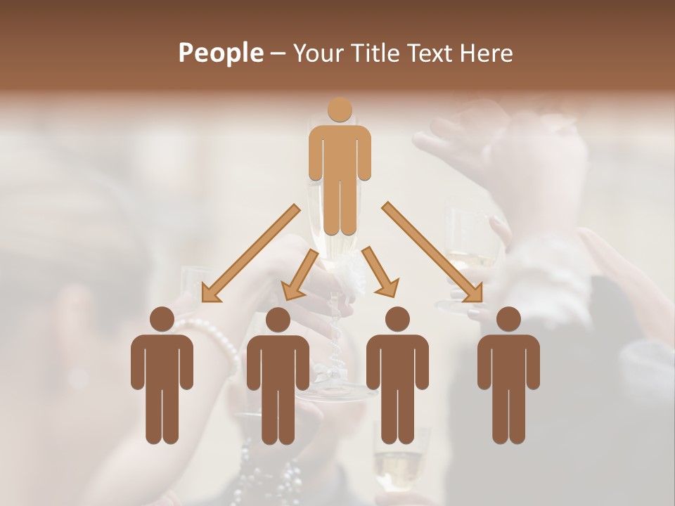 Rings Background Suit PowerPoint Template