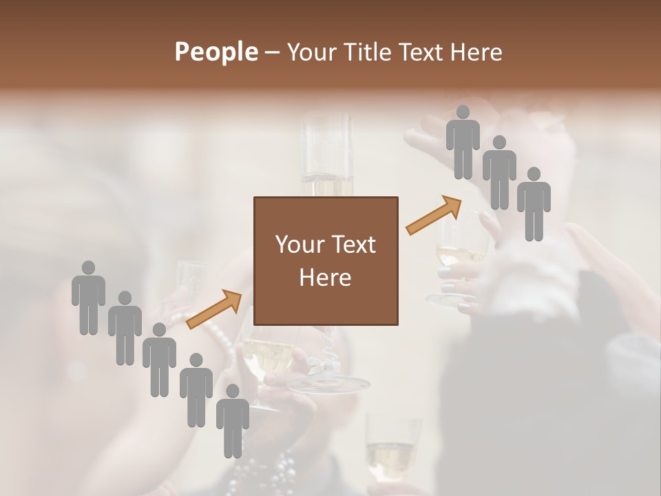 Rings Background Suit PowerPoint Template