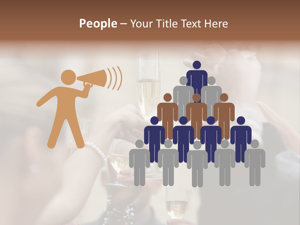 Rings Background Suit PowerPoint Template