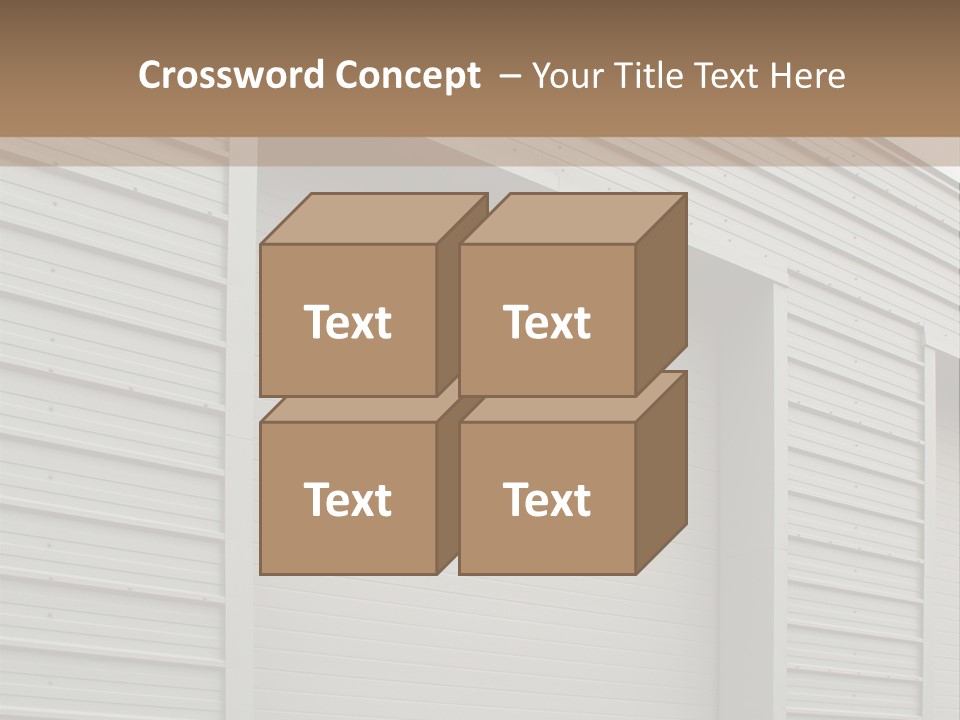 Door Work Drive PowerPoint Template