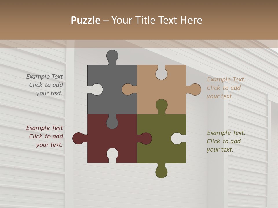Door Work Drive PowerPoint Template