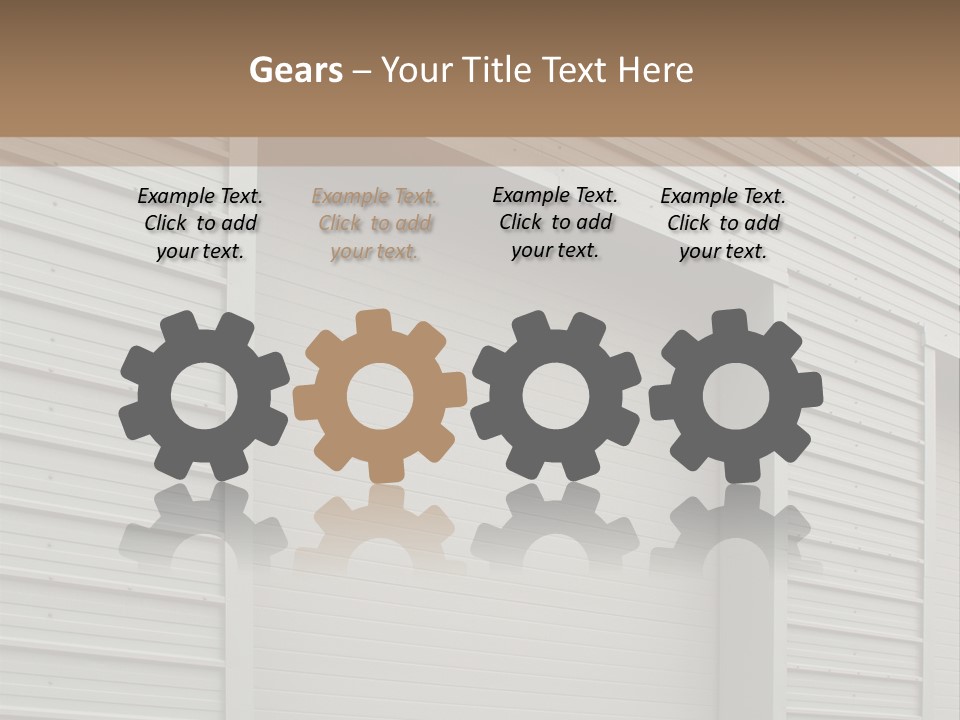 Door Work Drive PowerPoint Template